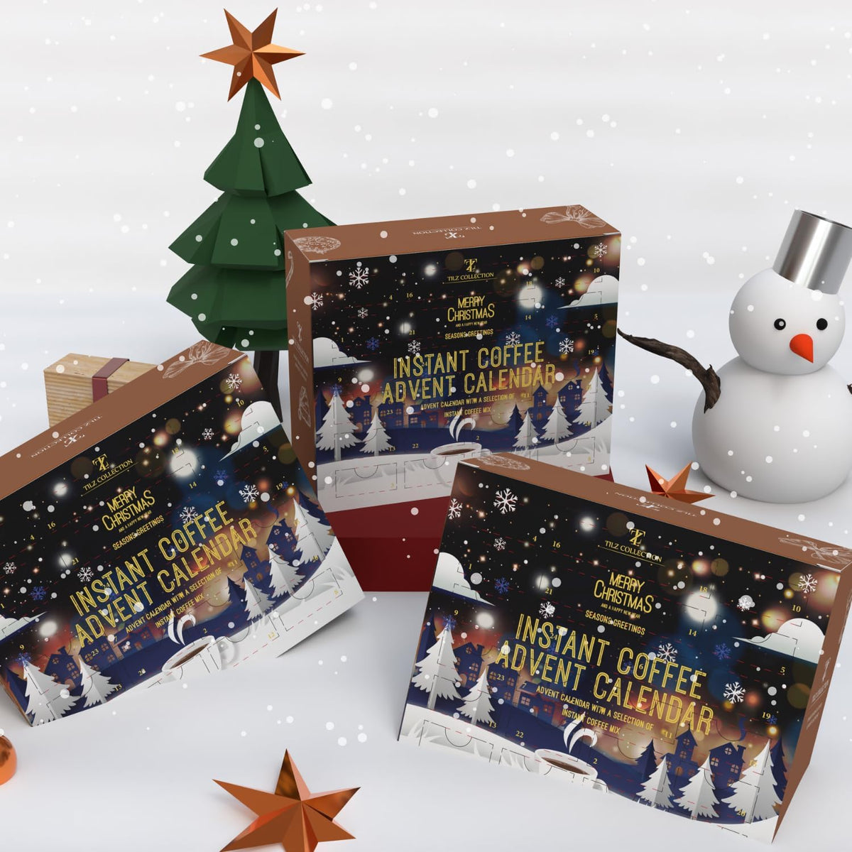 Instant Coffee Advent Calendar 2026 | 24 Flavoured Coffees