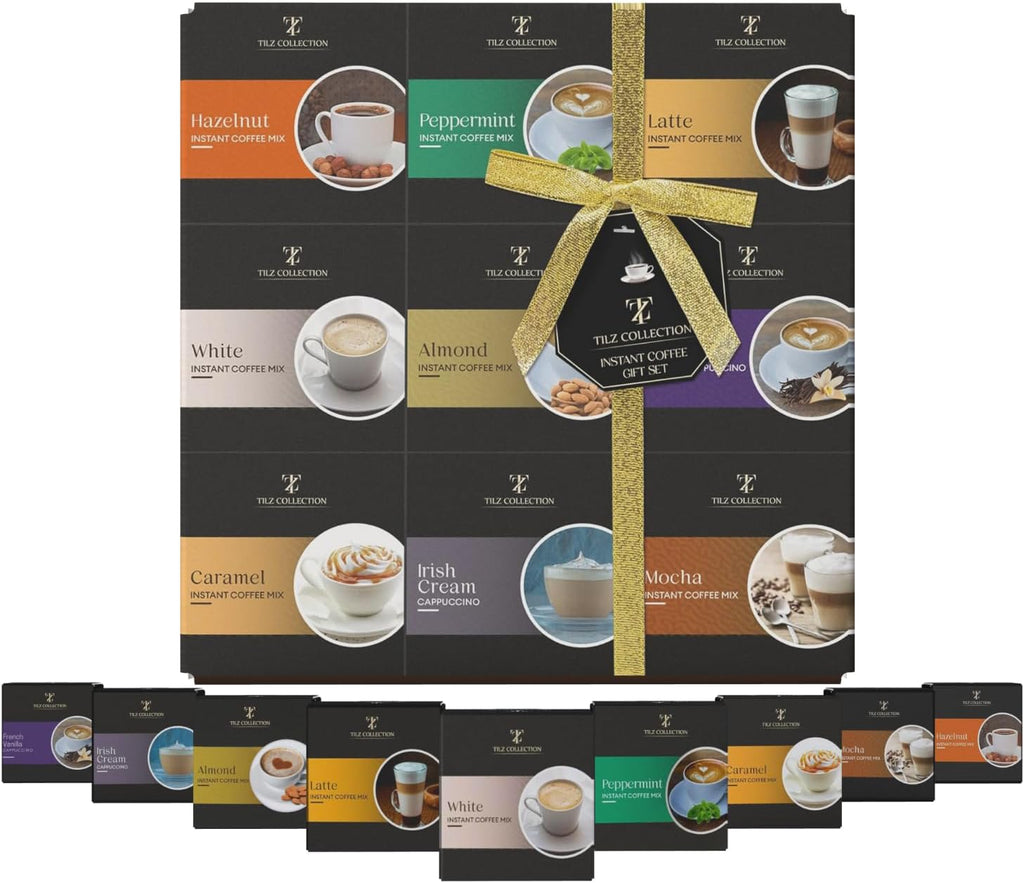 Flavoured Instant Coffee Gift Set | 9 Sachets
