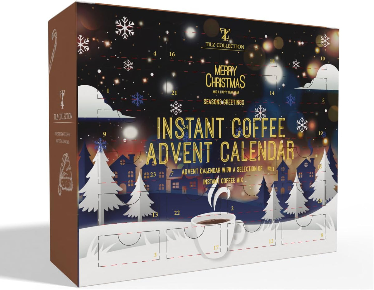 Instant Coffee Advent Calendar 2026 | 24 Flavoured Coffees