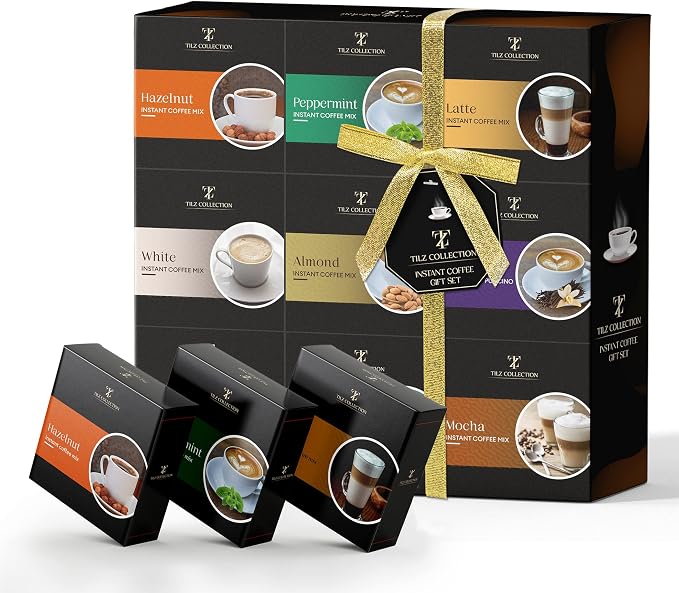 Flavoured Instant Coffee Gift Set | 9 Sachets