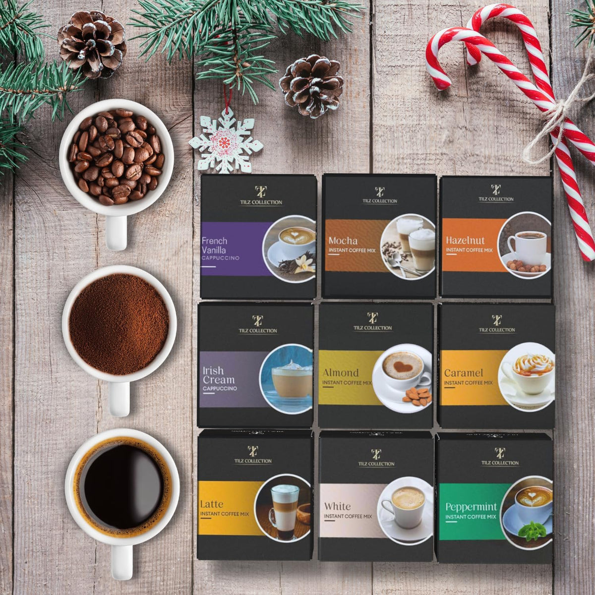 Flavoured Instant Coffee Gift Set | 9 Sachets