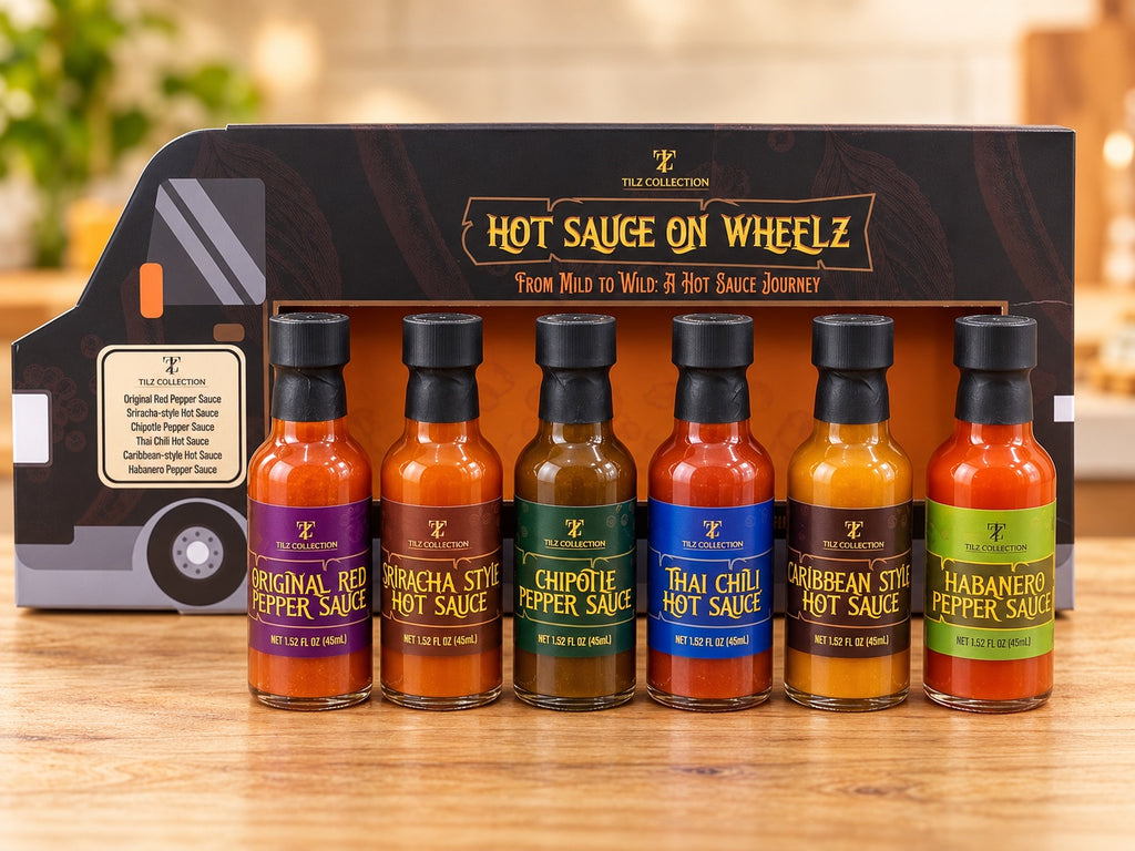 Street Food Hot Sauce Gift Set | 6 Sauces