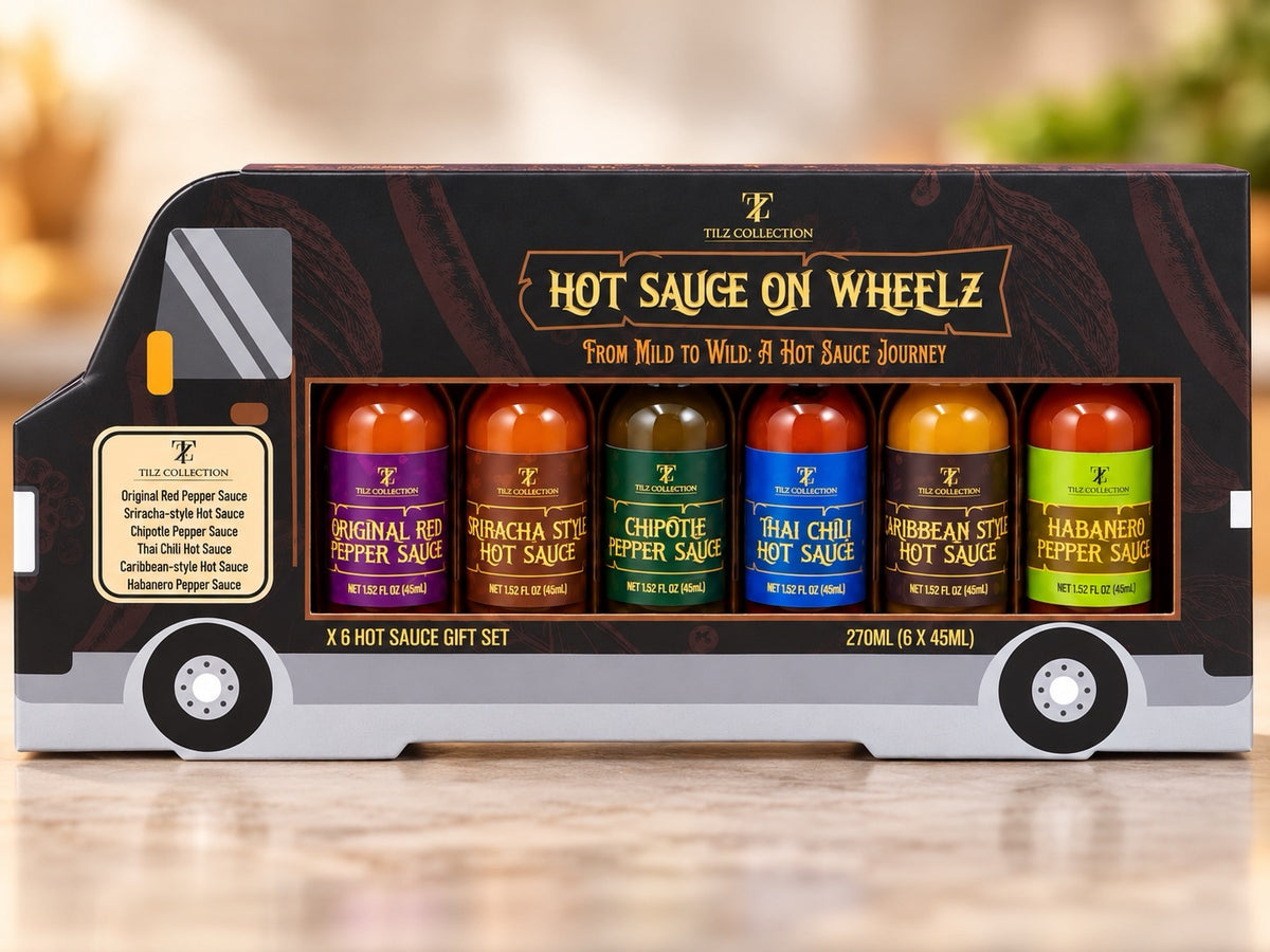 Street Food Hot Sauce Gift Set | 6 Sauces