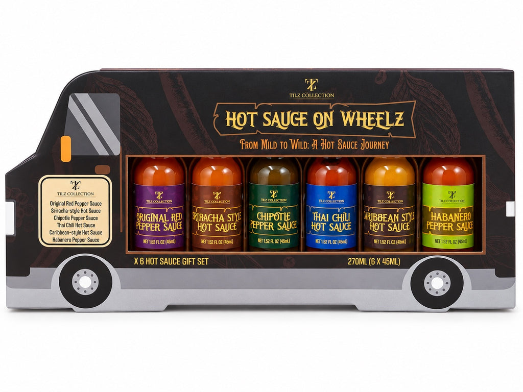 Street Food Hot Sauce Gift Set | 6 Sauces