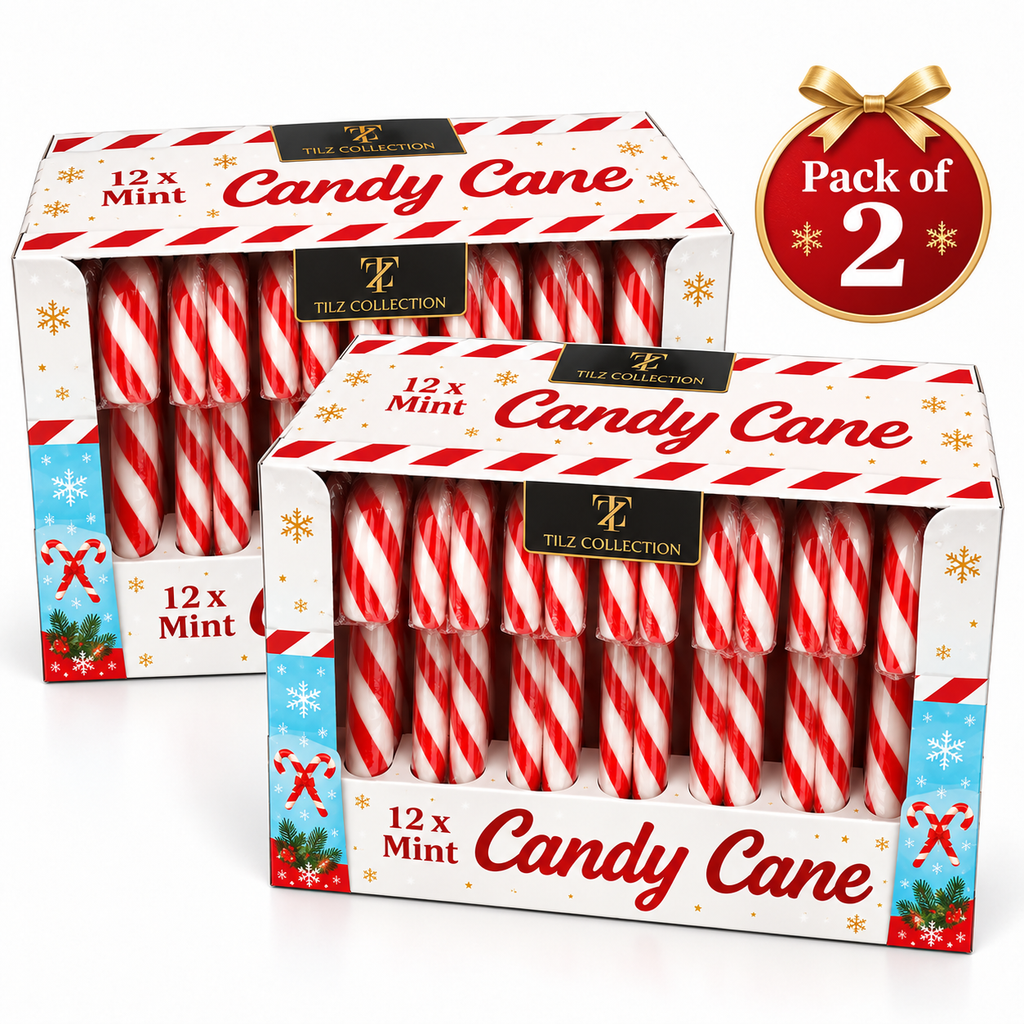 Mini Candy Canes | 24 Pack (240g)