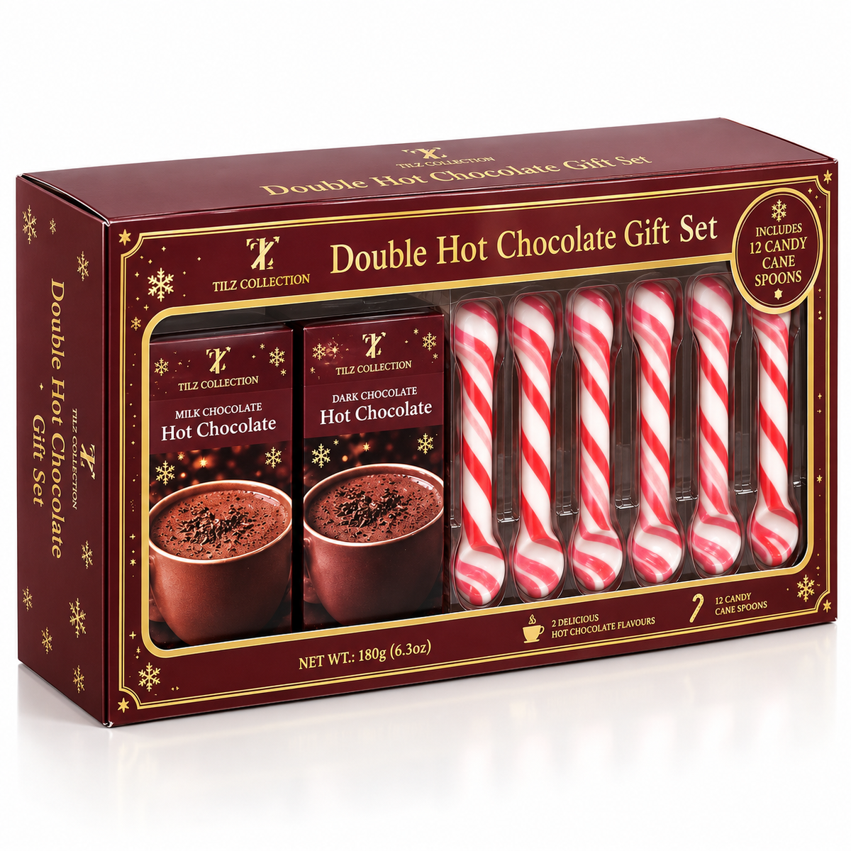 Luxury Hot Chocolate Sachets | 12 × 25g Gift Set