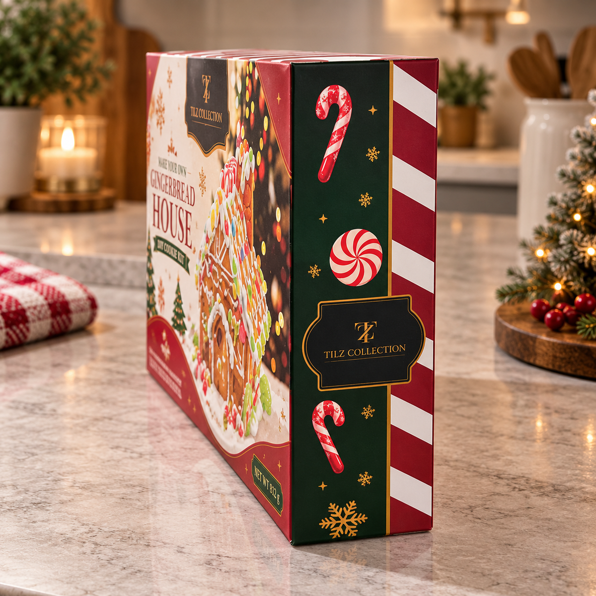 Build Your Own Gingerbread House Kit (530g)