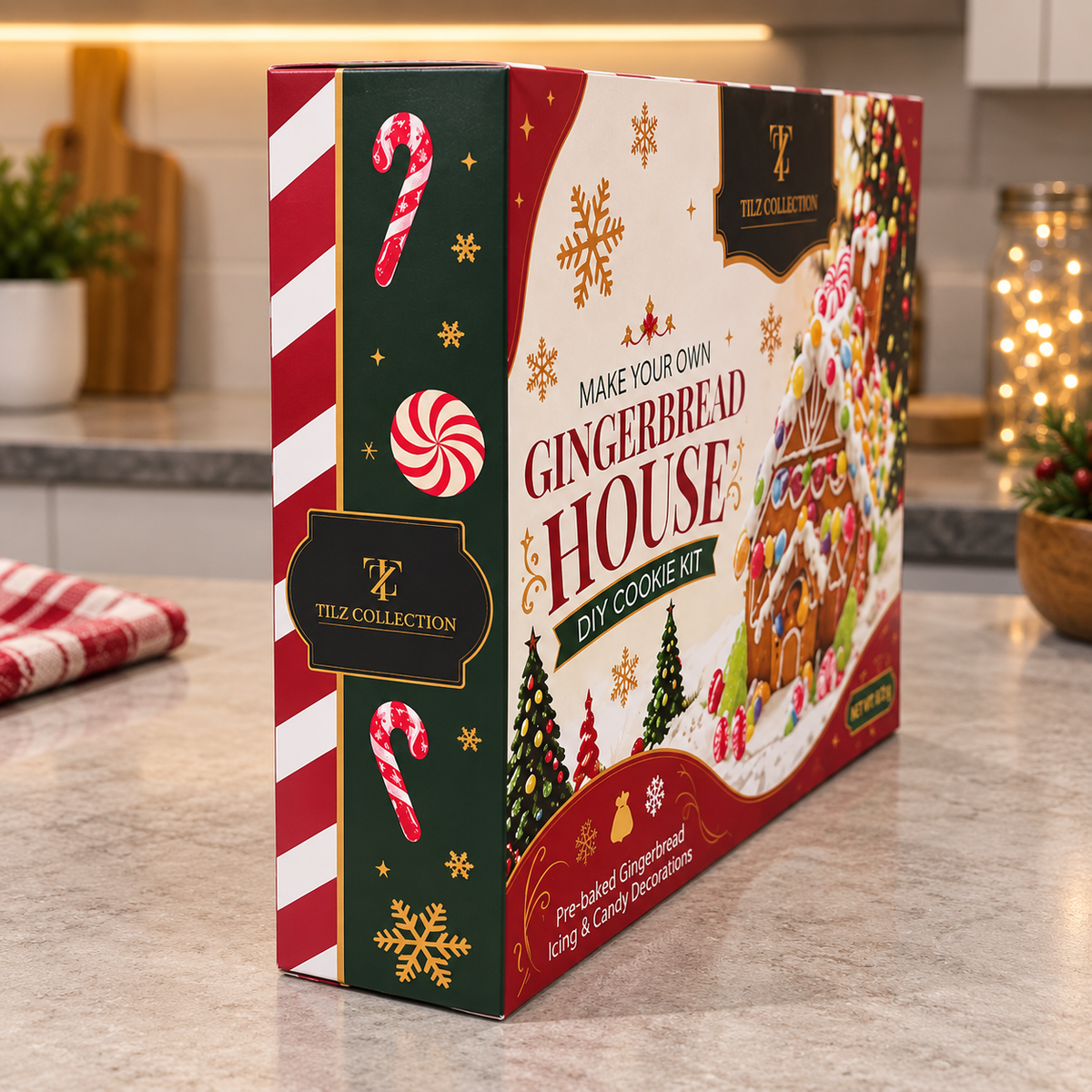 Build Your Own Gingerbread House Kit (530g)
