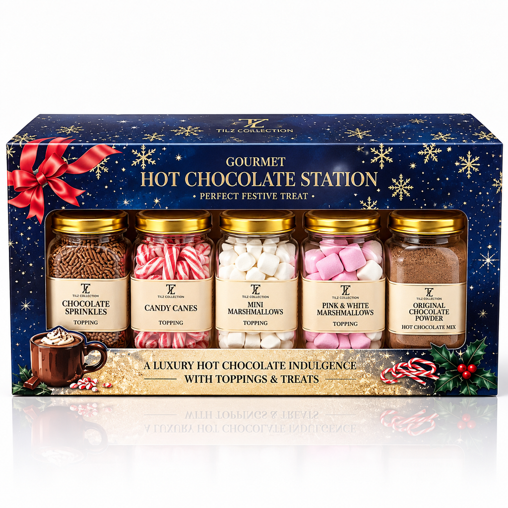 Hot Chocolate Station | Original & White Cocoa with Toppings