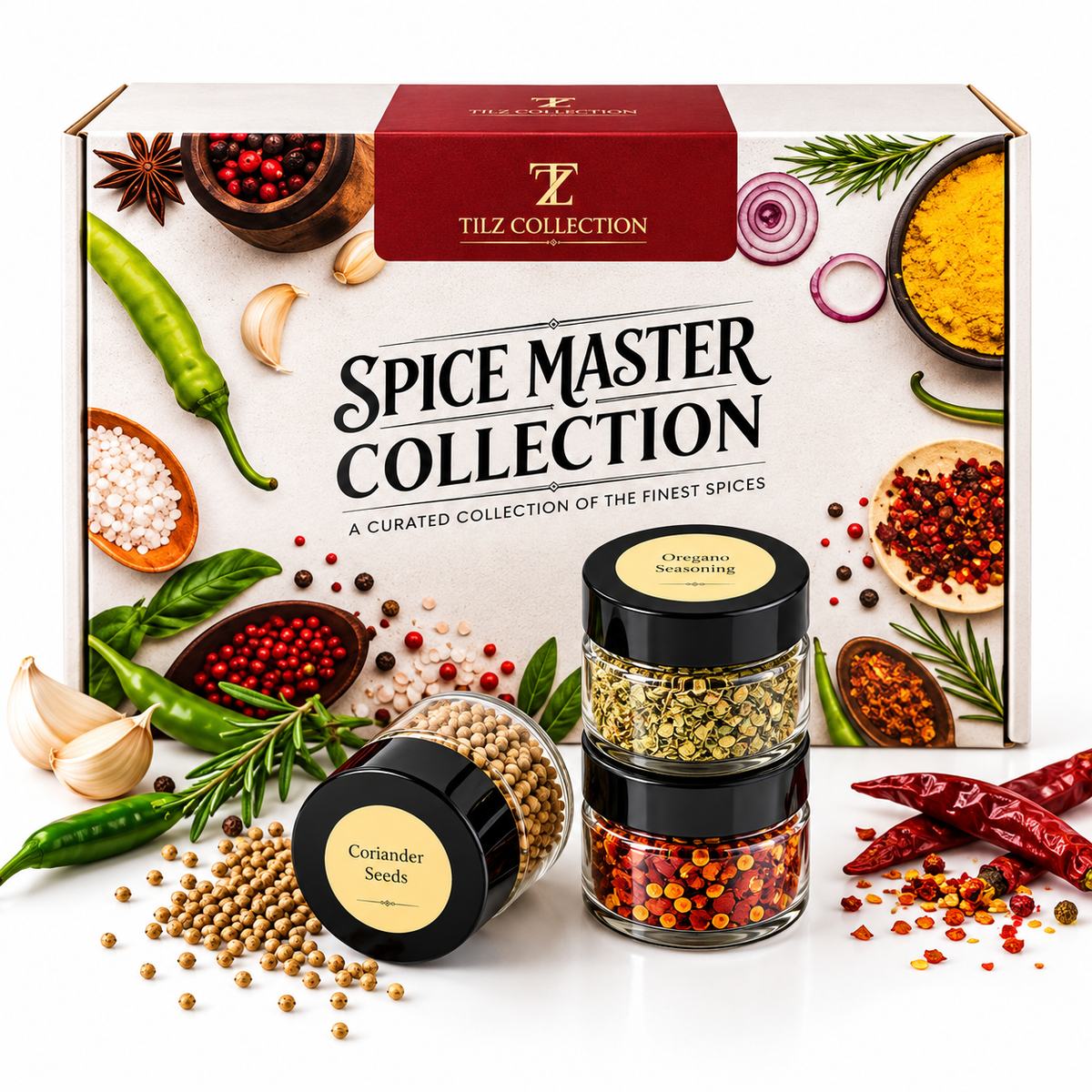 Herbs & Spices Gift Set | 24 Seasonings for Cooking