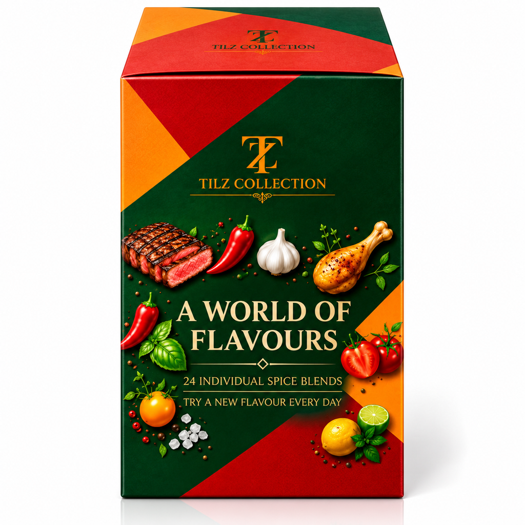 Spice Advent Calendar 2026 | 24 Global Spice Blends (480g)