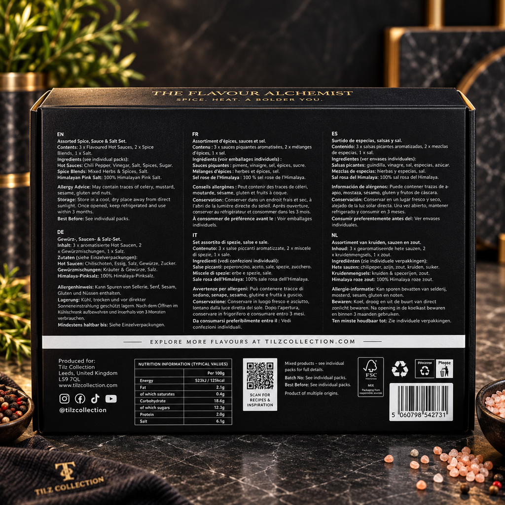 Premium Global Spice Blends & Infusions Gift Set | 24 Sachets