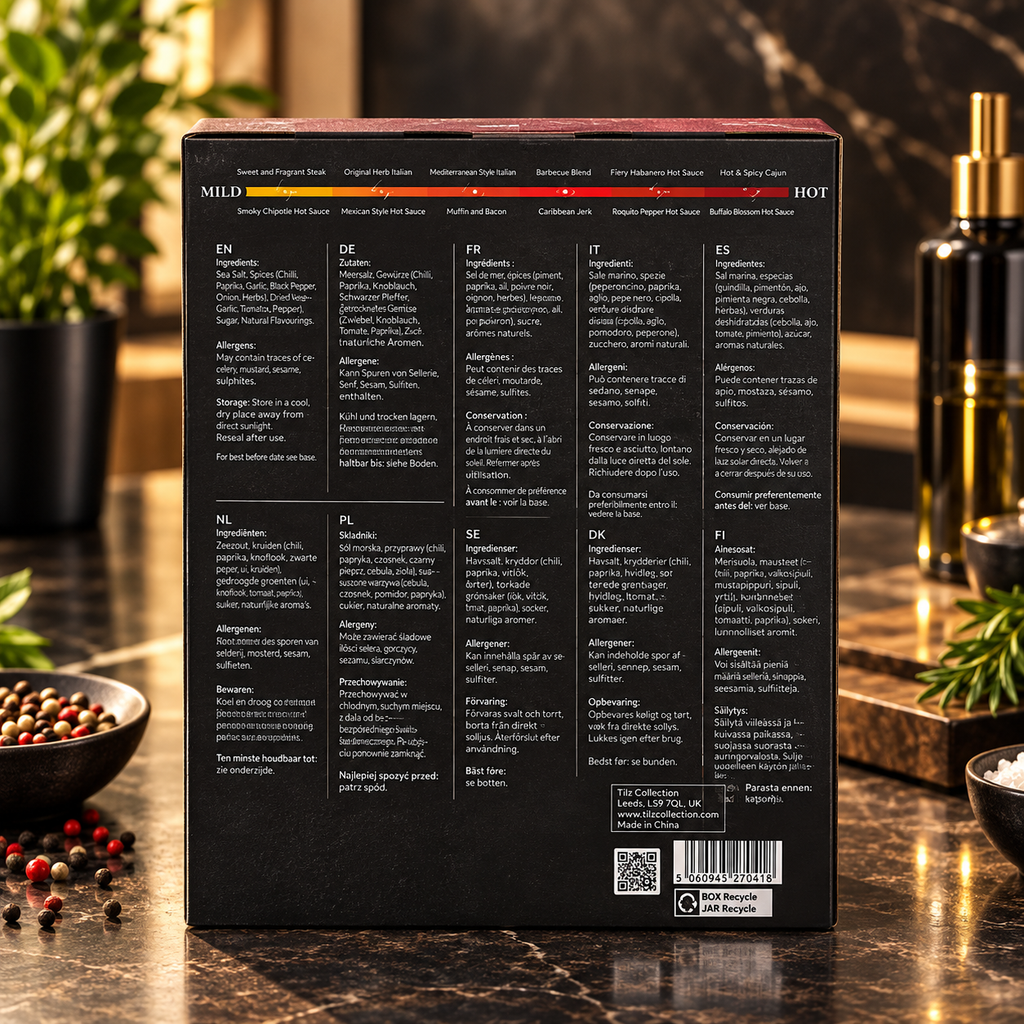 Premium Hot Sauce & BBQ Gift Set | 14 Sauces & 10 Seasonings