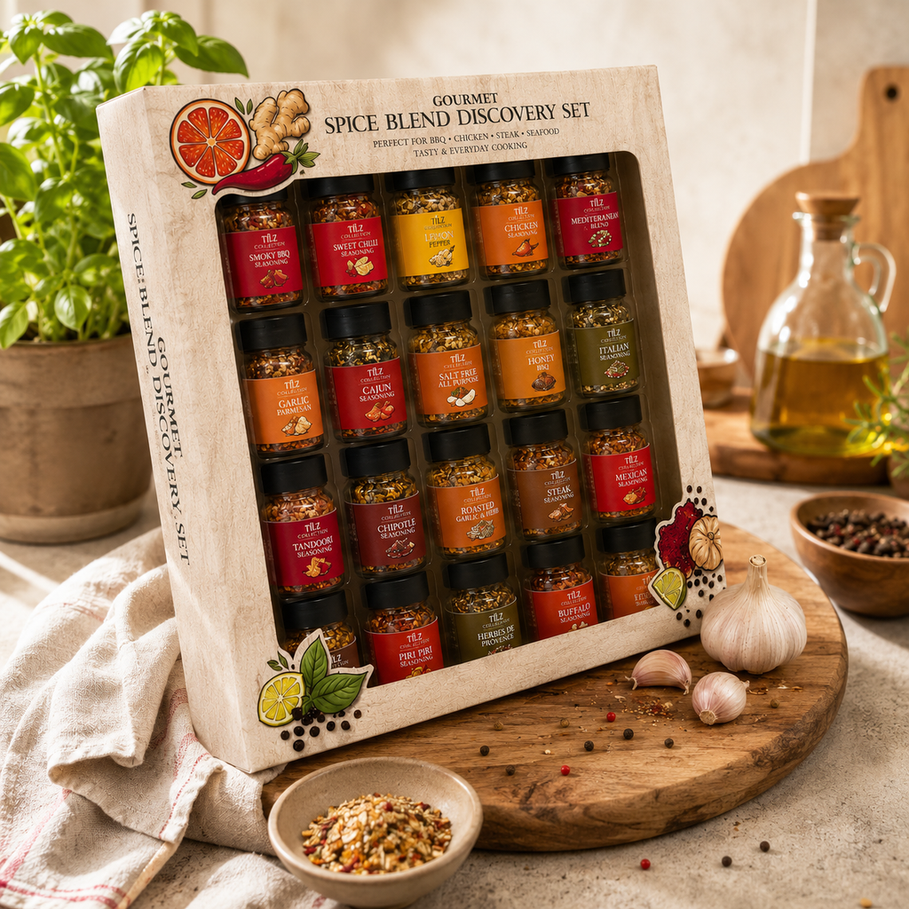 Ultimate Flavour Collection | 18 Sauces, Spices, Oils & Salts
