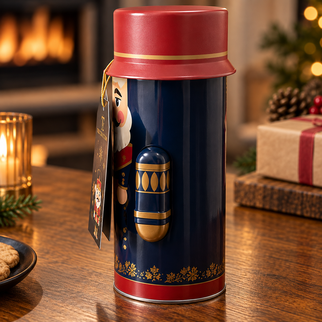 Keepsake Tin Hot Chocolate & Biscuits Gift Set