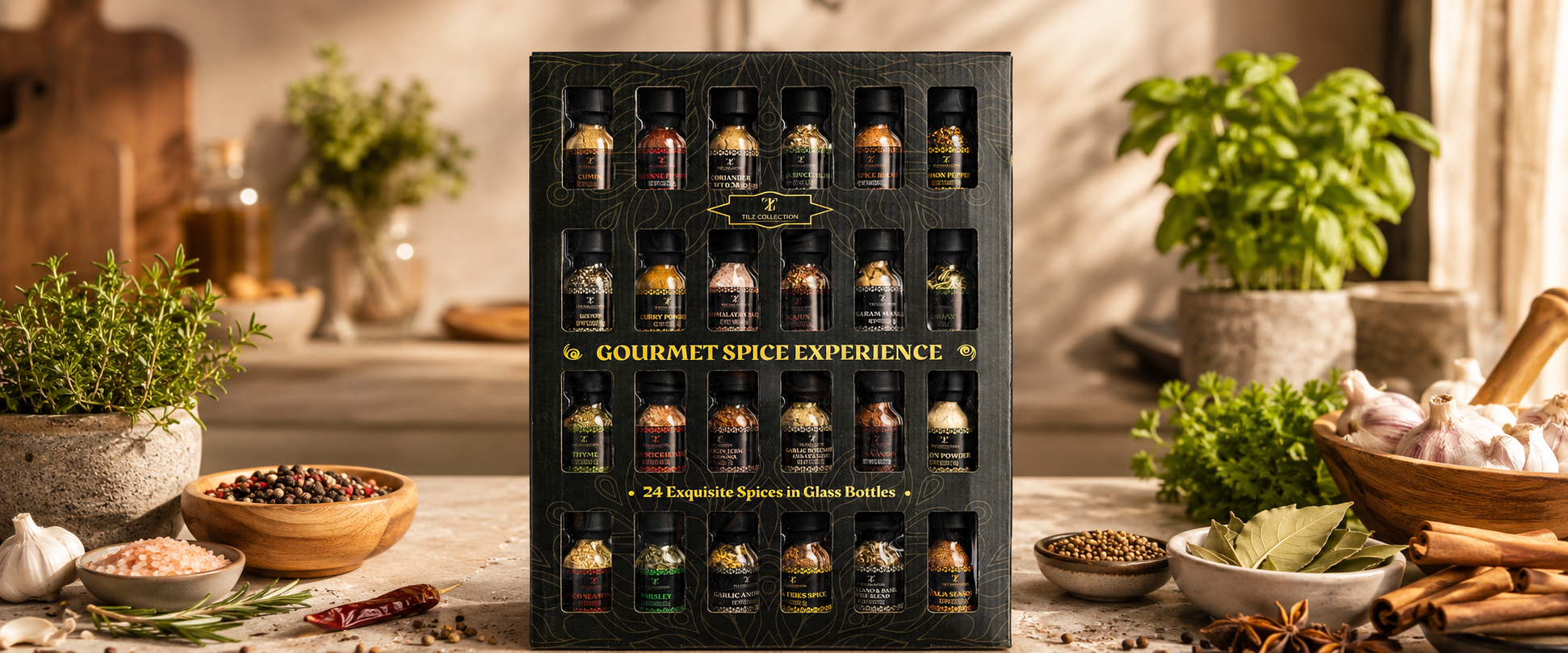 Luxury spice collections and cooking oil gift sets UK