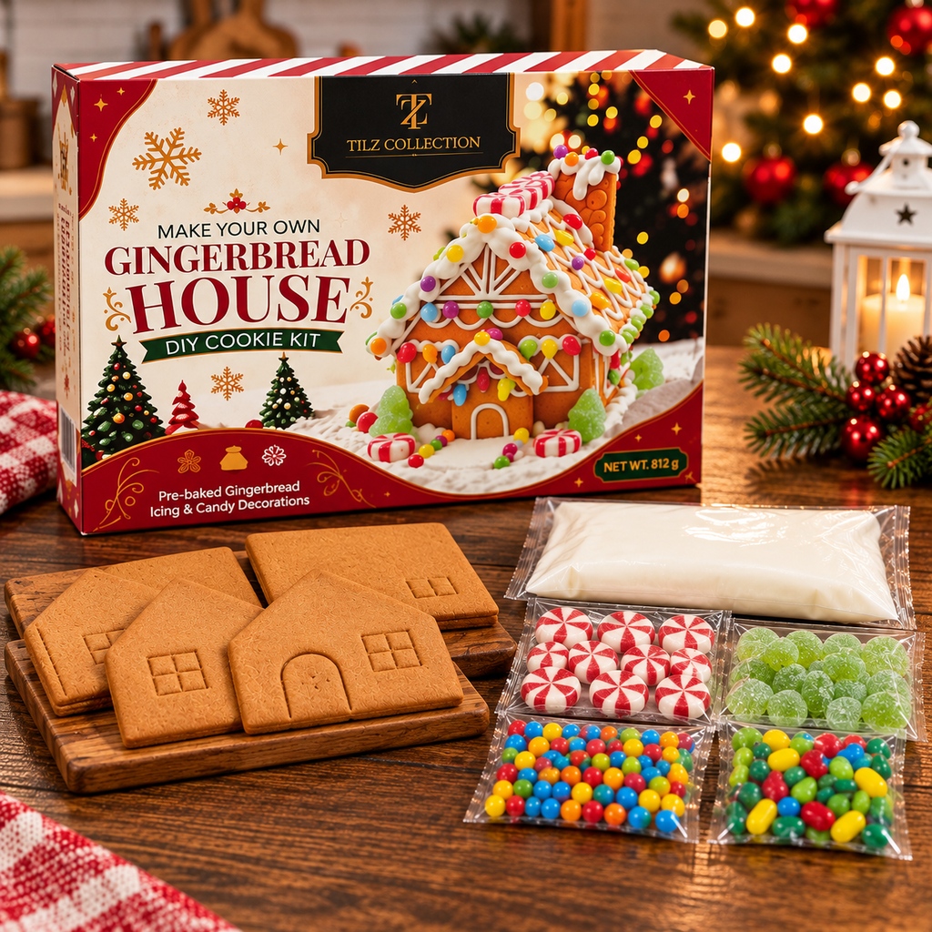 Build Your Own Gingerbread House Kit (530g)