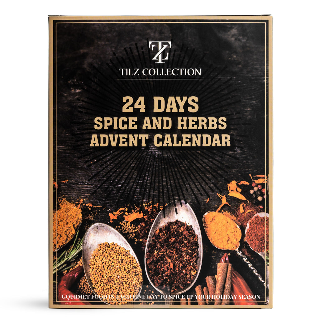 24 Days Spice & Herbs Advent Calendar – Gourmet Cooking Countdown