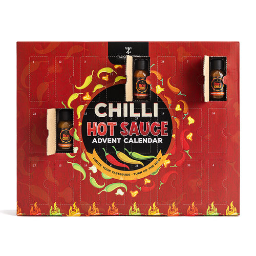 24 Day Chilli Hot Sauce Advent Calendar – Spicy Sauce Collection