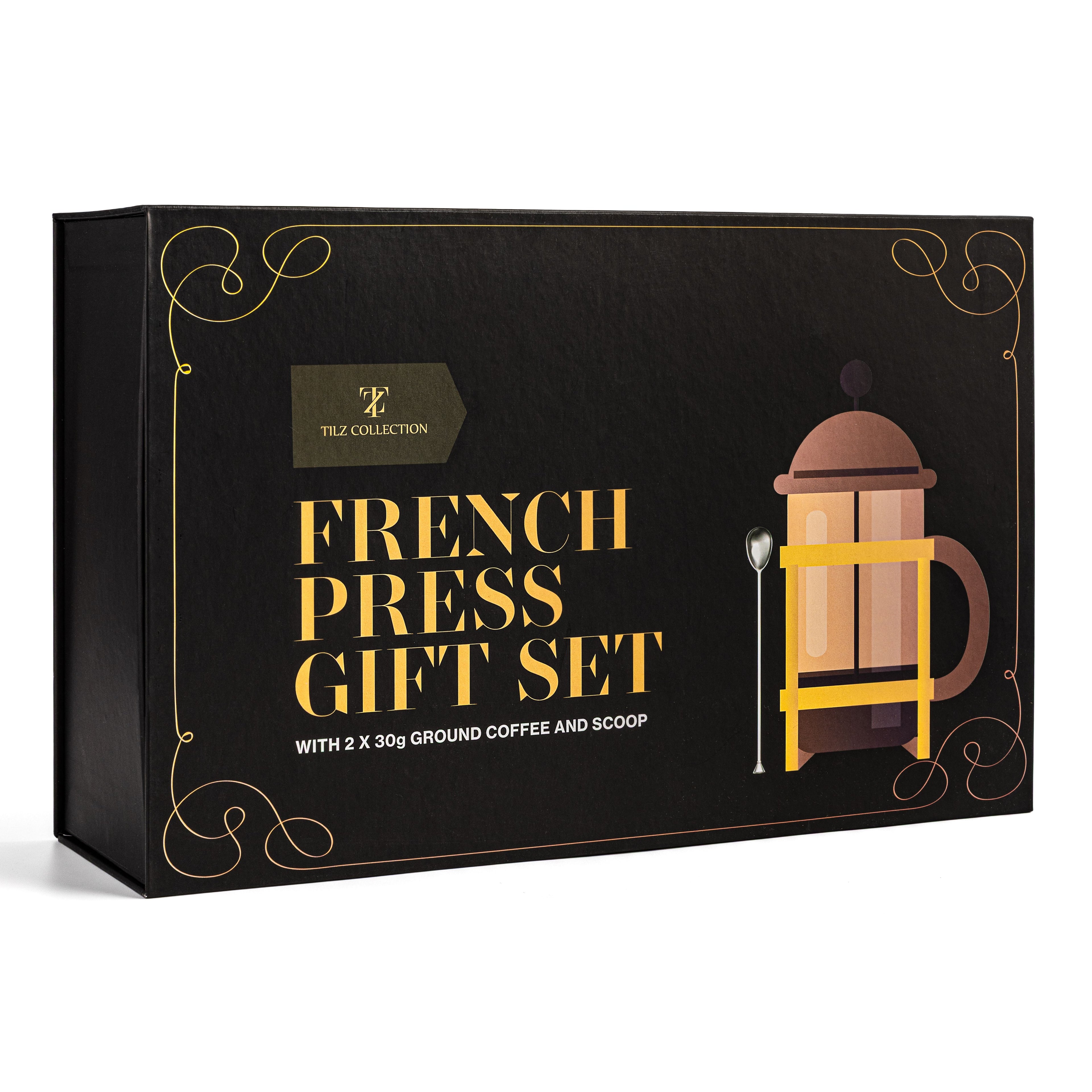 Colombian Reserve French Press Gift Set
