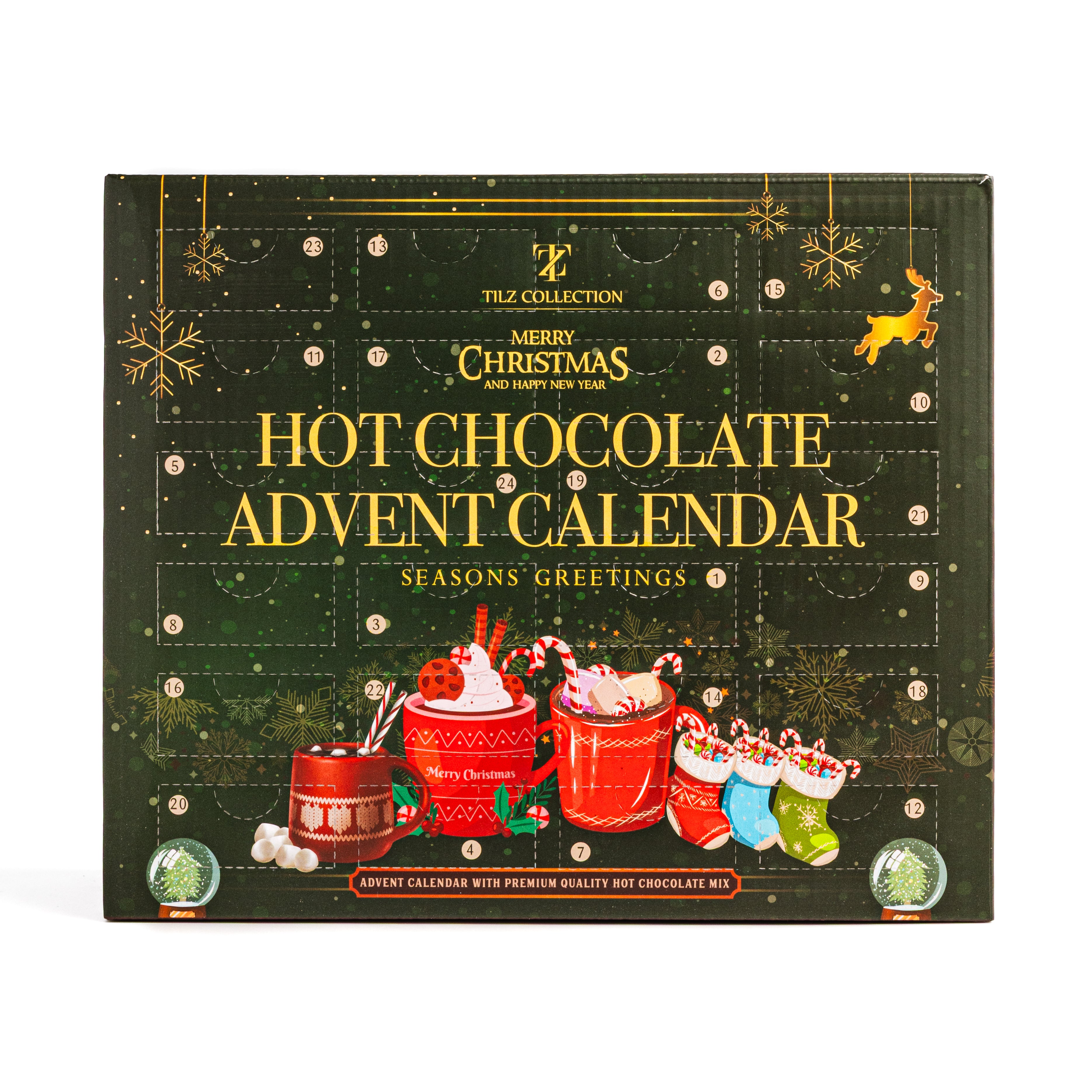 Hot Chocolate Advent Calendar – 24 Day Festive Cocoa Countdown