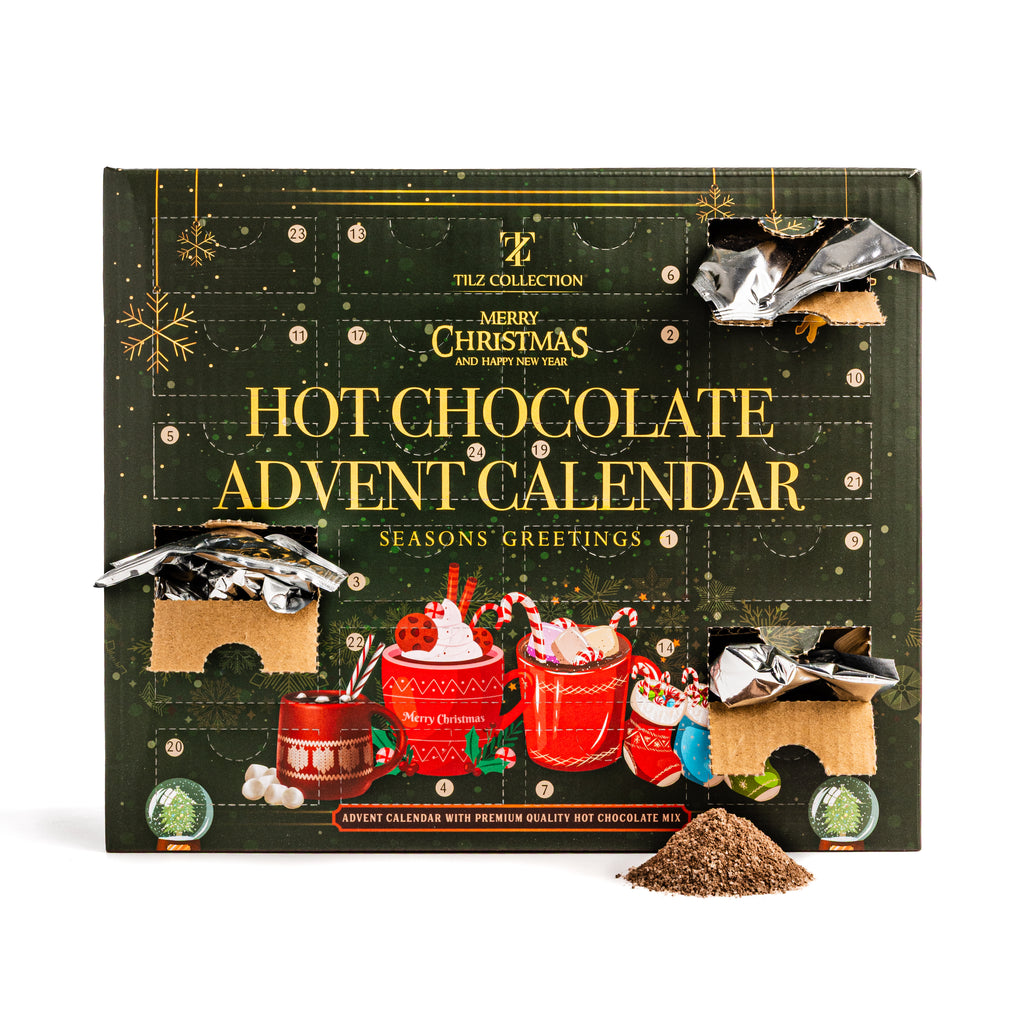 Hot Chocolate Advent Calendar – 24 Day Festive Cocoa Countdown
