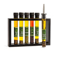 Tilz Collection Country Kitchen Infused Oil Collection with six gourmet cooking oil bottles