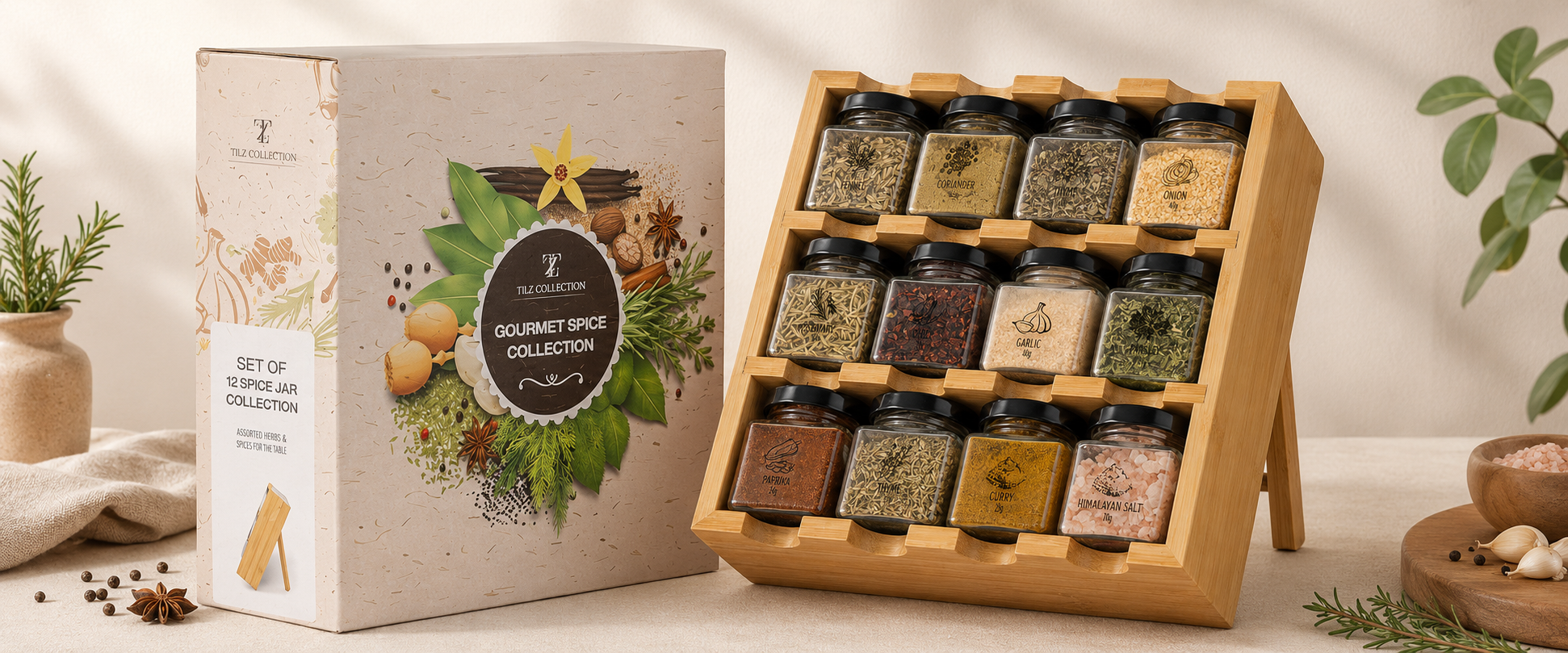 Luxury spice collections and cooking oil gift sets UK